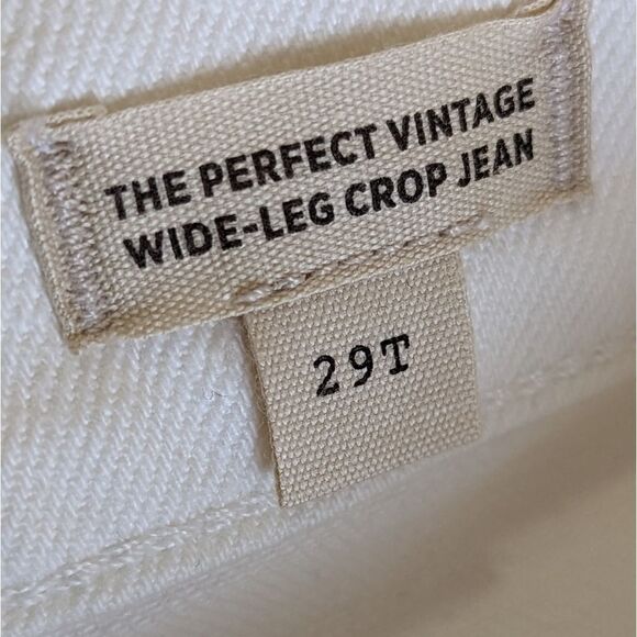Madewell NWT The Tall Perfect Vintage Wide-Leg Jean Patch Pocket 29 Tall NJ027 - Picture 13 of 14